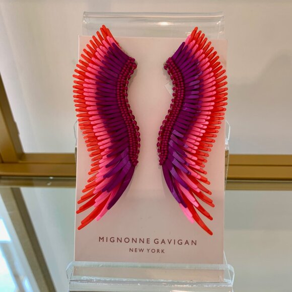 Pink/Multi Triple Ombre Layered Madeline Earrings